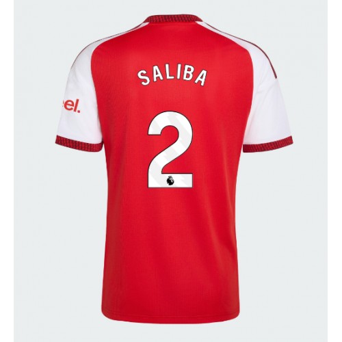 Arsenal William Saliba #2 Kotipaita 2026-27 Lyhythihainen